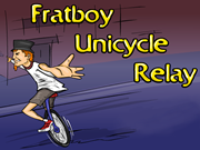 Frat Boy Unicycle Relay